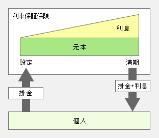 利率保証保険説明図
